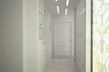   Белый коридор стиль легкий прованс